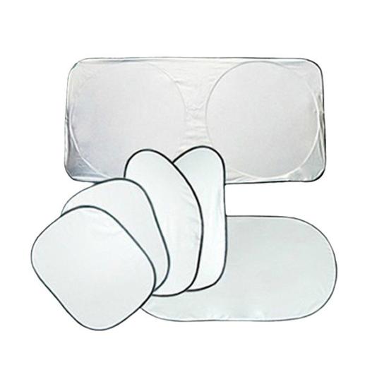 Suction Cup Car Window Screen Side Sun Shade, Mesh UV Block Curtain for Rear Protection Visor Seat, Heat Insulation Sunshade Baby Travel, Interior