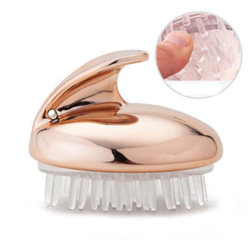 1Pc Soft Massage Hair Brush Body Brush Hair Shampoo Scalp Scrubber Hair Care Brush