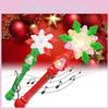 Magic Christmas Wand Music Flash Festival Toy Childrens Day Flashlight Gift