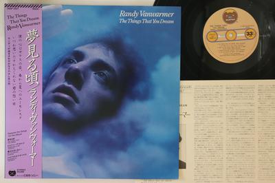 LP Record RANDY VANWARMER - Things That You Dream 25AP2527 BEARSVILLE 1983 Japan Obi Rock Used