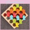 Kids Wooden Fishing Game With Magnetic Fish And Number Plates For Educational Fun