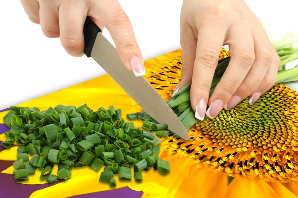 GLASS PROTECTIVE PLATE FOR STOVE 80x52 FLOWER
