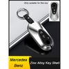 For Mercedes Benz Zinc Alloy Key Case C E S Class W223 W205 W206 W213 W222 W212 W214 W206 A205 S205 S213 Key Remote Shell Cover