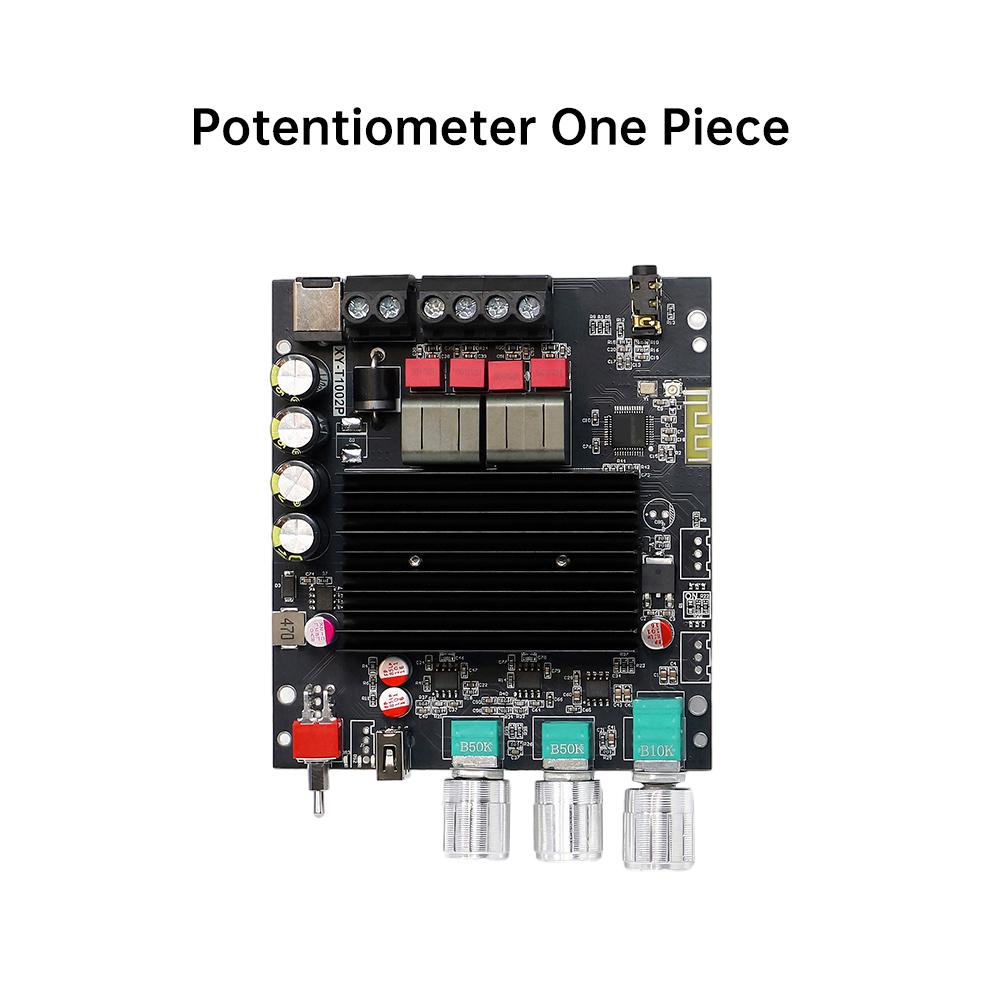 

XY-T1002P 100W*2 Digital Amplifier Board TPA3221 Supports Bluetooth-compatible 5.2 AUX USB Flash Drive USB APP Control DC12-30V