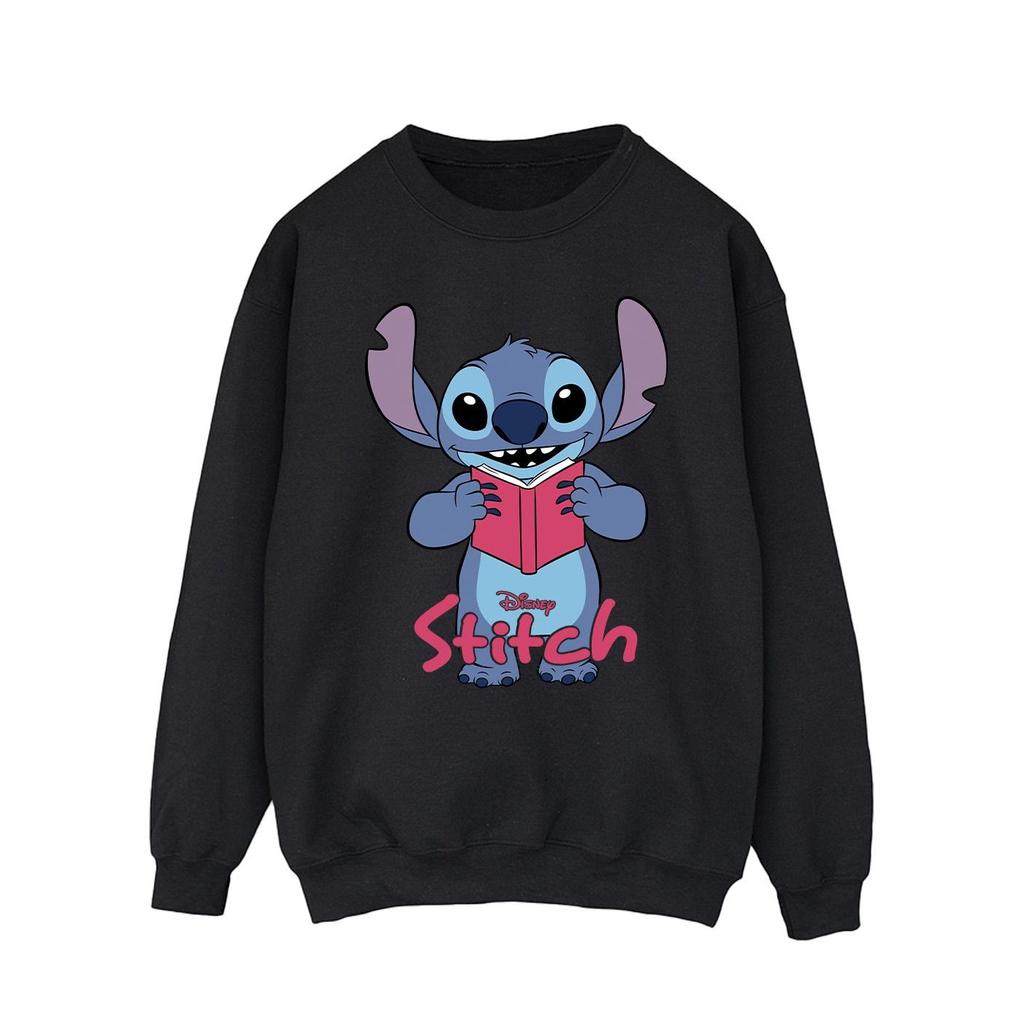 Lilo & Stitch Mens Reading Standing Sweatshirt