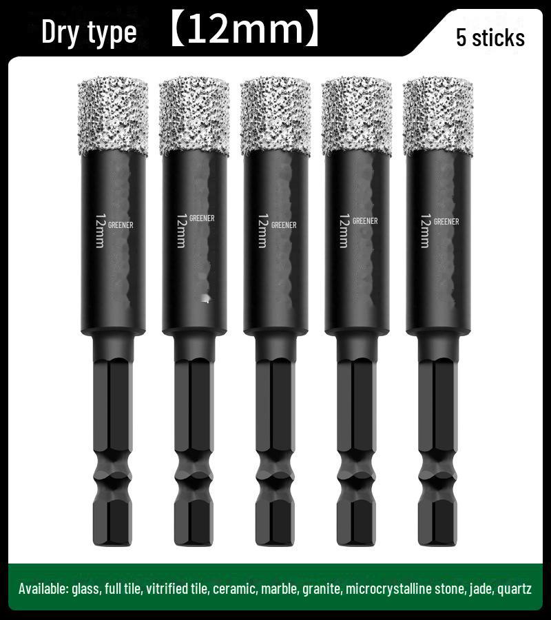 Green Forest Tile Drill Bit for Glass, Marble, and Ceramic