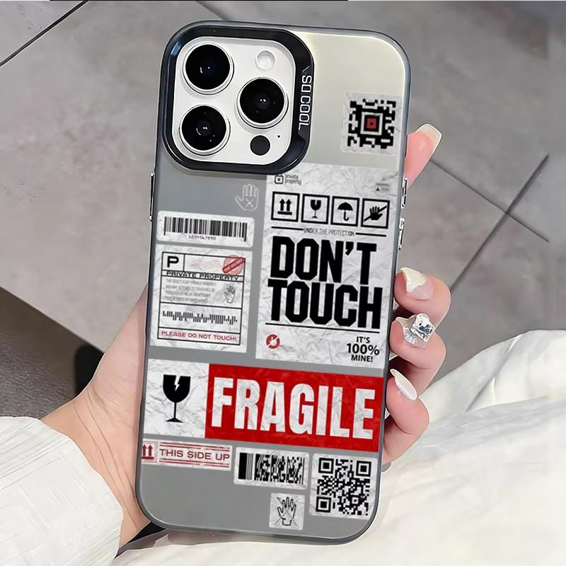 Sticker Label Element Pattern Phone Case For Xiaomi Mi Poco X6Pro X6 X7 X5 Pro Mi Poco F7 F6 F5 Pro Back Cover