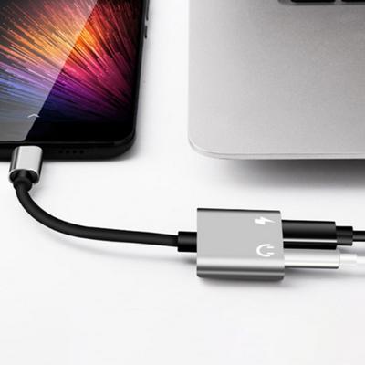 Type-C 3.5mm Audio Fast Adapter Listening Convenient Noise-Free Music Audio Charging High-Performance Converter