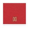 Daks Red Cutting Logo Card Wallet Dcwa4f002r2