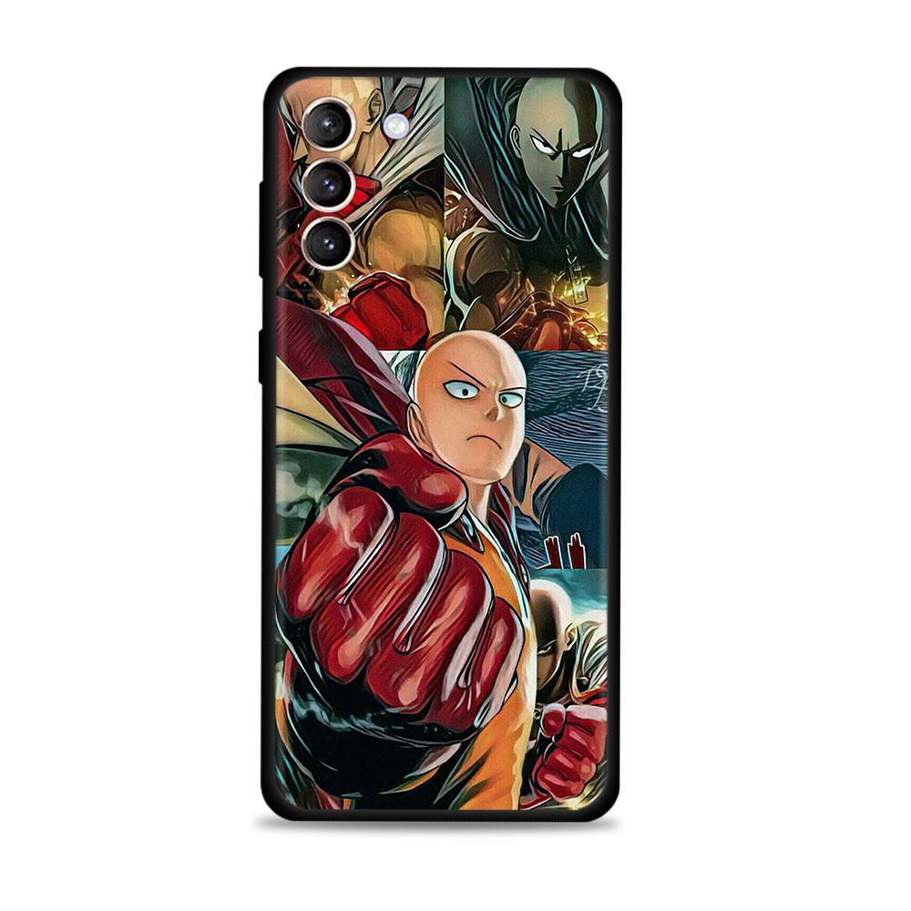 

для Samsung s20 fe Чехол Galaxy s21 ultra s22 s10 s20 s8 plus s22ultra Note 20ultra 10plus Funda One Push Man Saitama And Fubuki Samsung S22 Plus