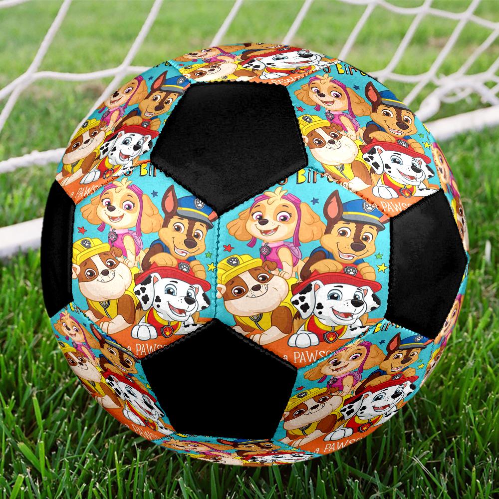PAW Patrol Theme Size 5 Soccer Ball, Suitable for Both Indoor and Outdoor Matches, a Gift Suitable for Everyone.