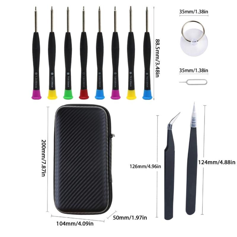 25-in-1-Schraubendreher-Set für die Handyreparatur, tragbares Tool-Kit für die Handyreparatur, multifunktionaler Mini-Präzisionsschraubendreher