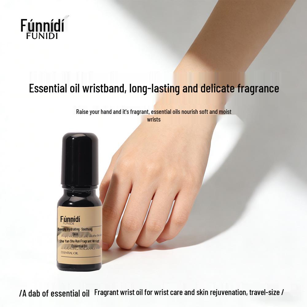 Funeidi Luxury Rose Essential Oil Soothing Fragrance Wrist Blend Ephemeral Dream