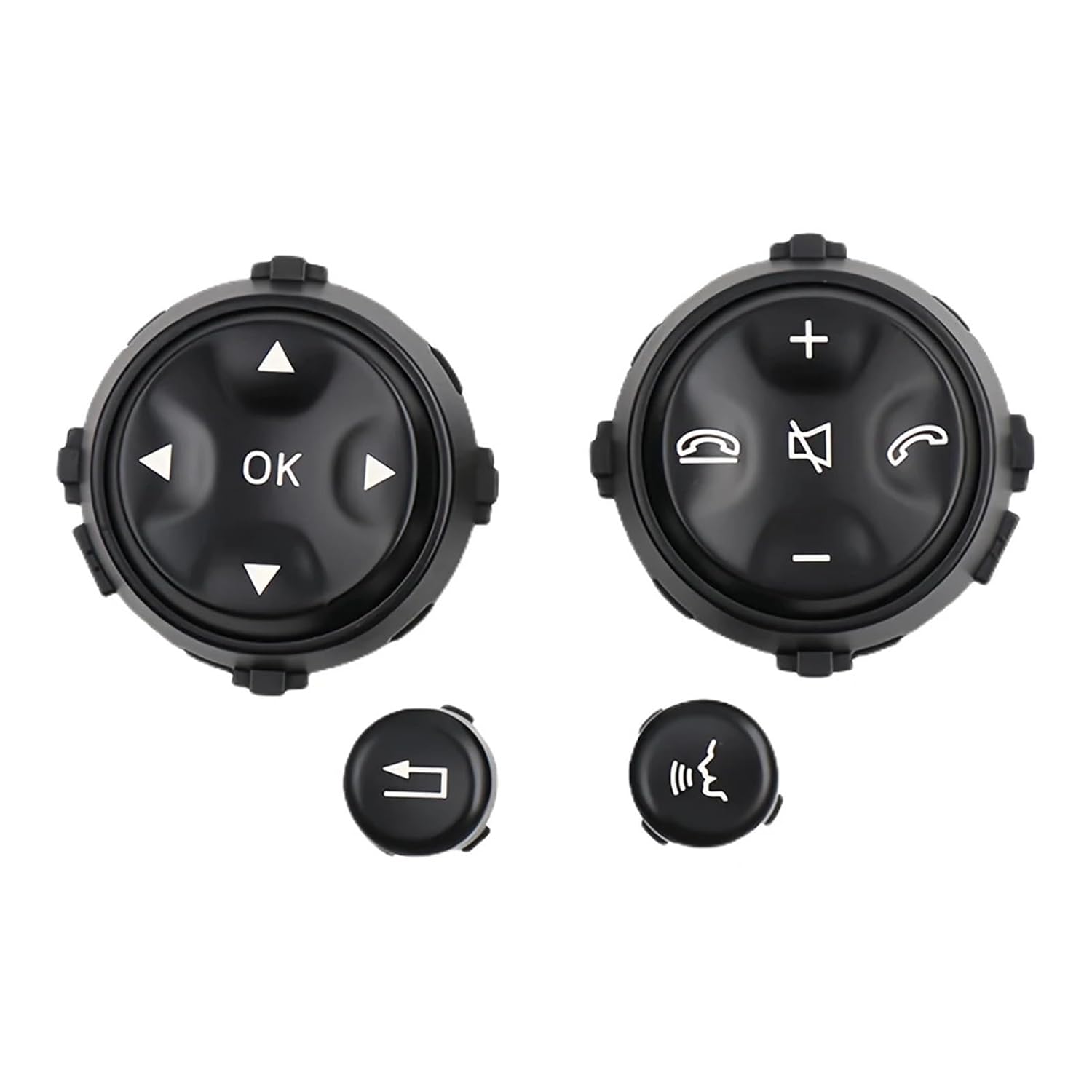 

Multifunction Steering Wheel Switch Control Button Compatible with Benz S-Class W221 2006-2009 CL-Class W216 2007-2013(Gray) чёрный