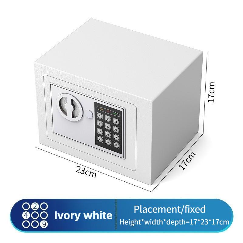 Intelligent All Steel Anti-theft Password Piggy Bank Personal Security Secret Box (With Money Slot) Mini Digital Safe Box
