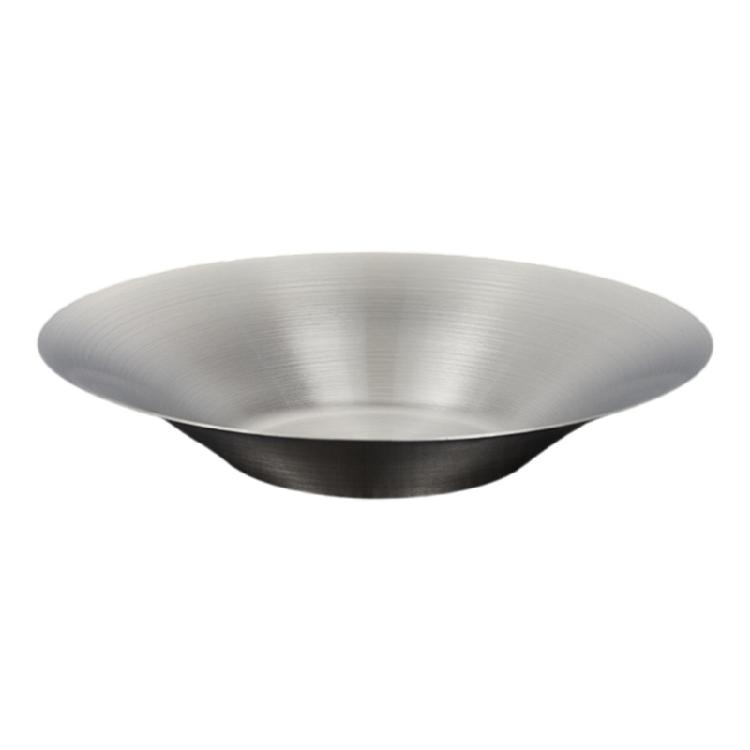 Stainless Steel 27Cm Fruit Display Bowl Dishwasher Safe Food Storage Container Rusts Resistant Kitchen Tableware
