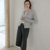 Elssibeui Midi Denim Pants_Charcoal