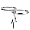 316 Stainless Steel Double Ring Cup Holder Drink Beverage Holder for Marine Boat Yacht Car RV