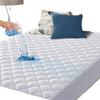 Funda de Cama Impermeable de Algodón con Protector de Colchón Absorbente para Uso Doméstico