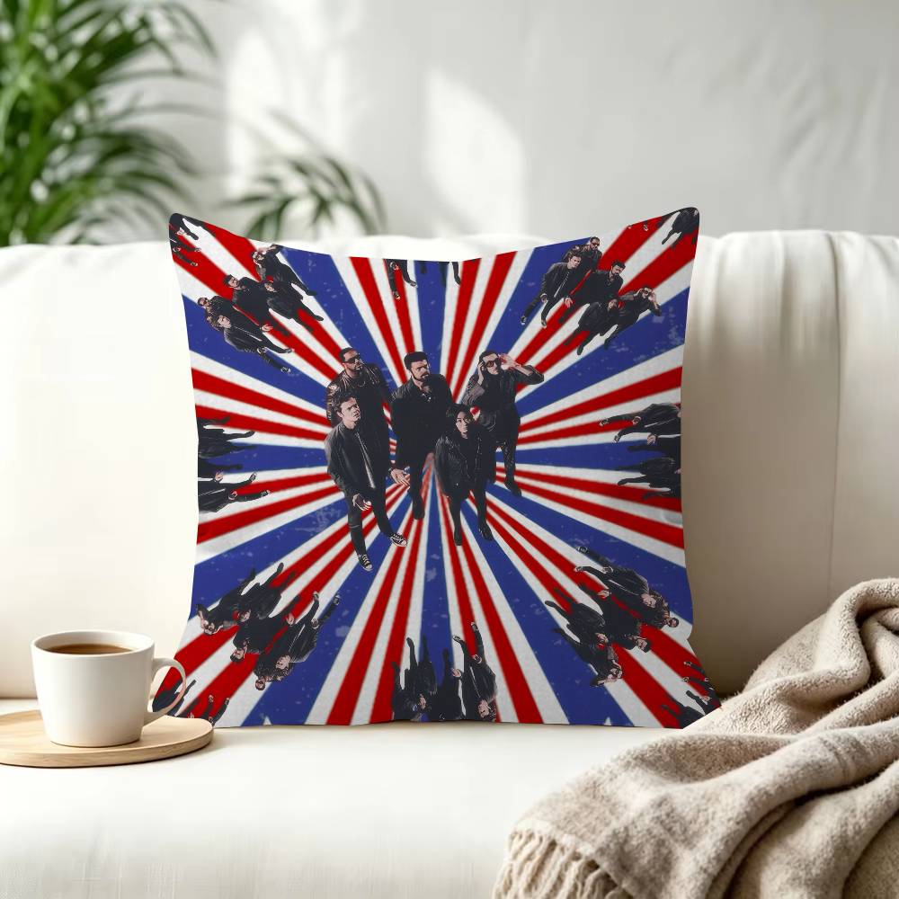 TV Show The BBoys Cushion Trendystyle decorative throw pillow cover insert not included fauxembroidery design