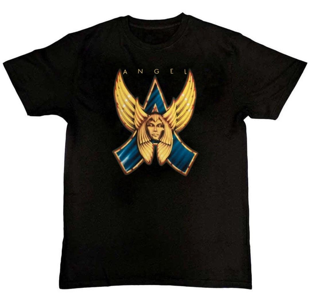 Vtg ANGEL BAND ANGEL 75 Graphic Print Mens T-Shirt L
