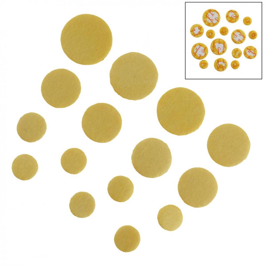 Buy 15pcs/Lot Oboe Pads Instrument Mat Oboe Sound Hole Pad Gasket for