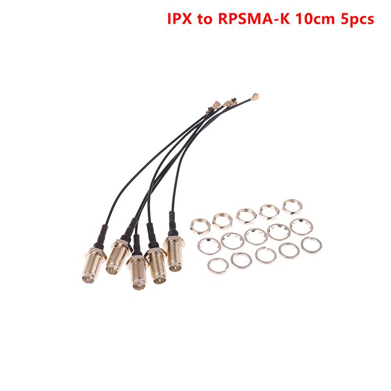 5Pcs/Lot Ipx To Connector Cable Female 1.13Mm Ipex To Sma Coax Adapter Cable Assembly Pigtail Extension Pigtail Cable