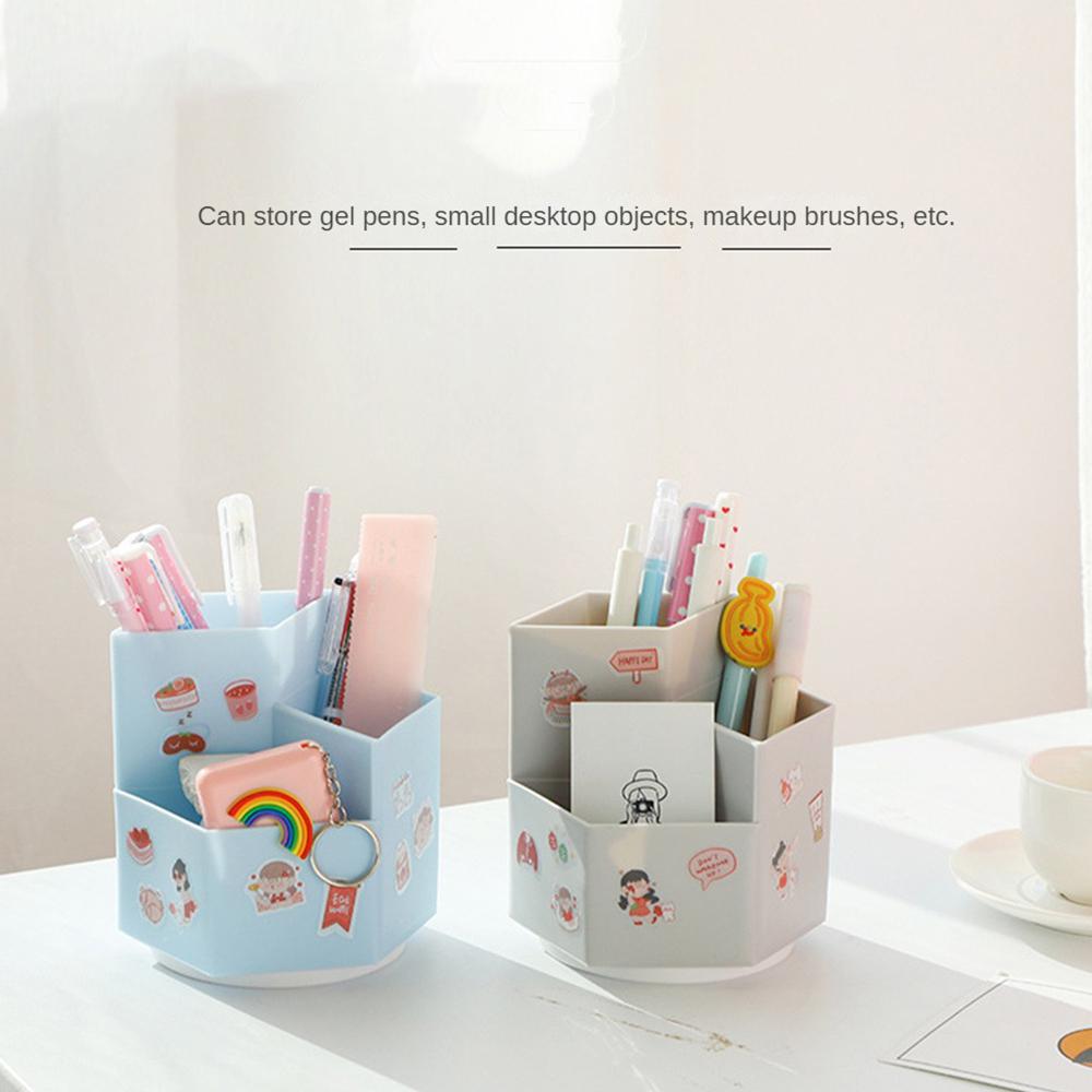 

Pen Holder Rotating Cute Lovely Best-selling Fashionable Buzzworthy Functional Pen Organizer In Demand Stationery Fresh Stylish