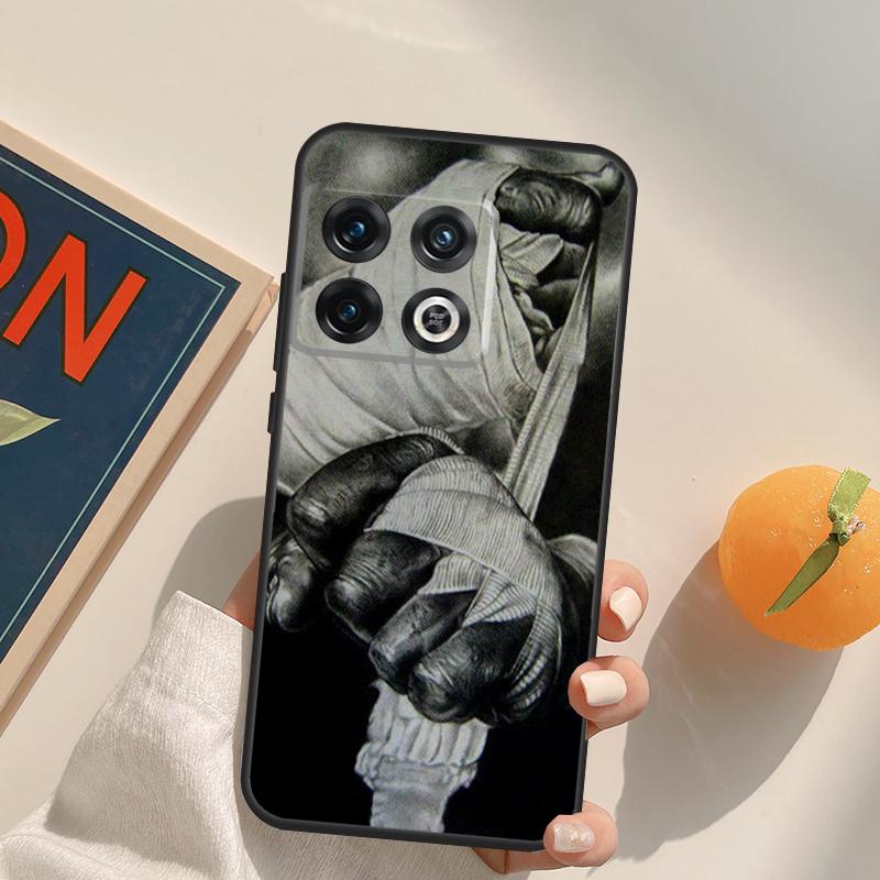 Muay Thai Kickboxing Fight Case For OnePlus 13R 12R 10R 13T 10T 11 12 13 15 OnePlus Nord 5 CE 2 3 4 Lite N20 N30 Cover