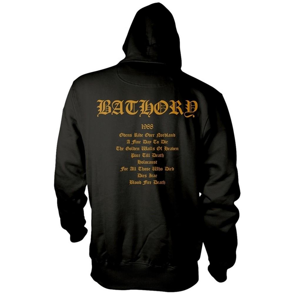 Bathory Unisex Adult Blood Fire Death Hoodie
