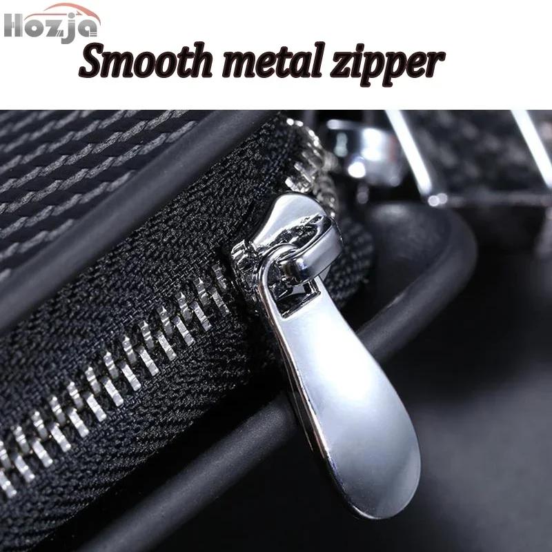 Leather Car Key Protection Shell Bag Carbon Filber Car Key Case for Mazda 3 Bk Bl 323 Axela Atenza CX-3 CX-4 CX5 CX-7