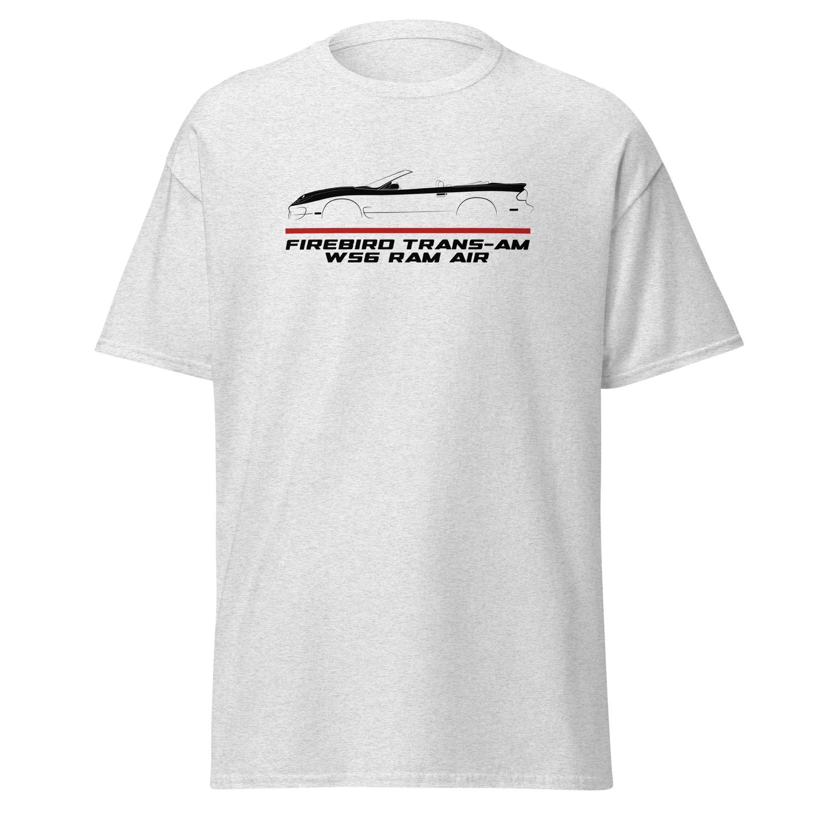 Premium T-Shirt For Pontiac Firebird Trans-Am WS6 2002 Car Fans Birthday Gift XL