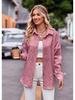 2024 Women's Elegant Bubble Grid Long Sleeve Casual Shirt