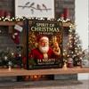 2026 Whiskey Advent Calendar - 24 Days Premium Whiskey Tasting Experience for Christmas Countdown, 2D Acrylic Flat Plane Design with Airplane Box for 