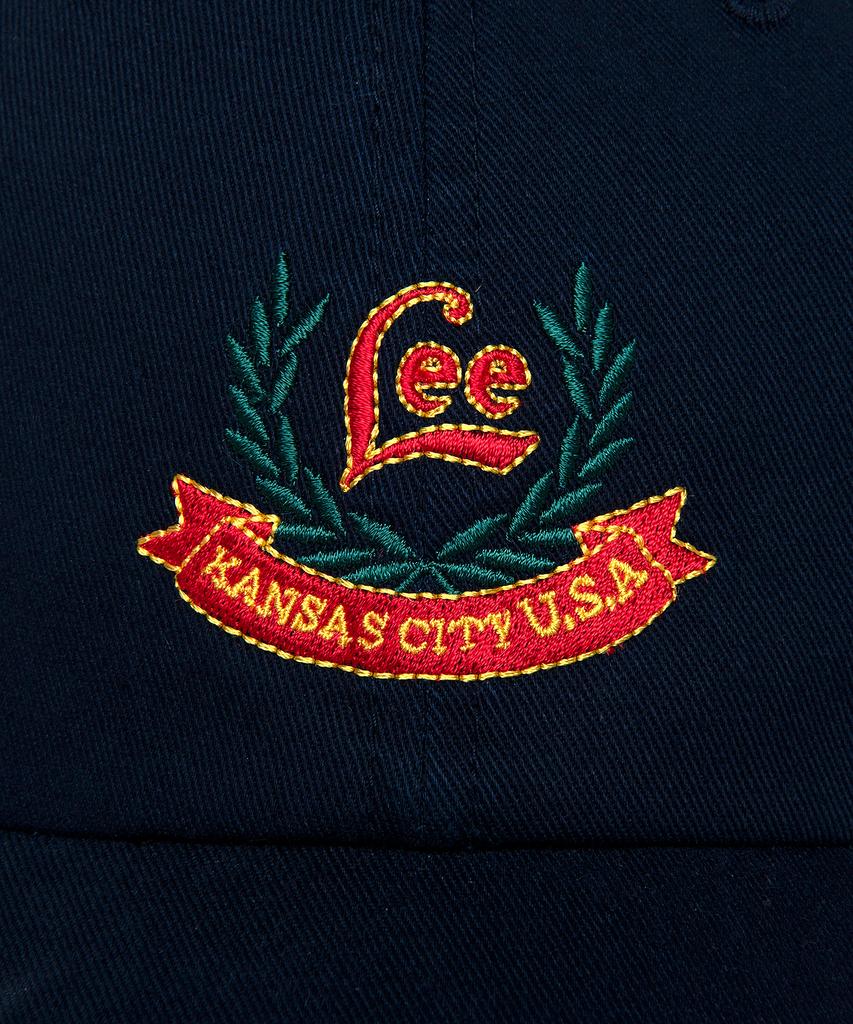 LEE Laurel Embroidery Ball Cap Navy