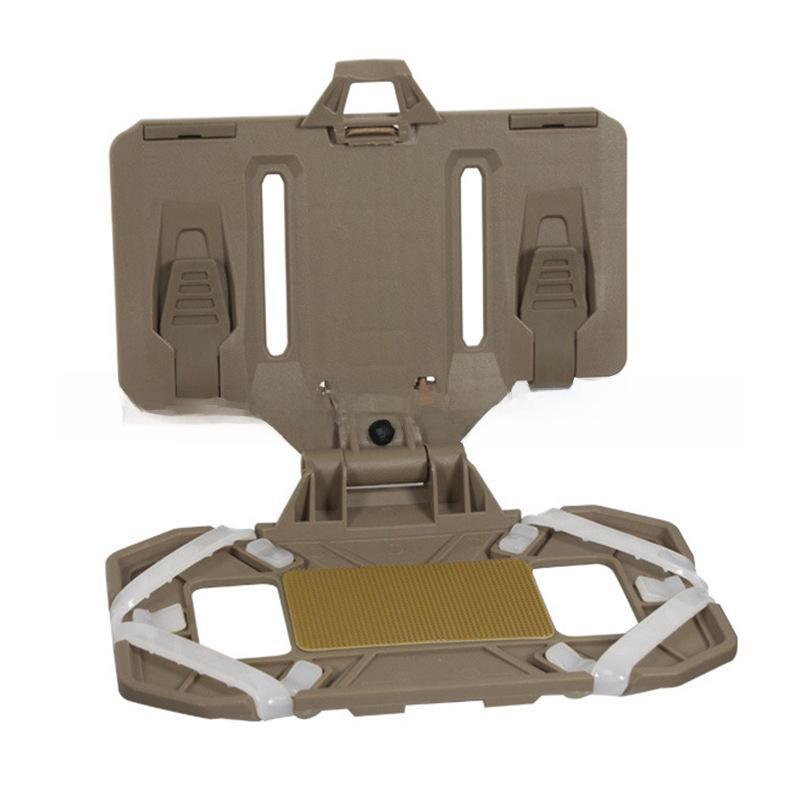 Folding Tactical MOLLE Navigation Board for Chest Vest Mount