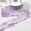 Cintas de Seda de Gasa de 10 Metros Hechas a Mano con Bordes Deshilachados para Invitaciones de Boda DIY, Envoltura de Ramos, Empaquetado de Regalos, Decoraciones de Fiesta