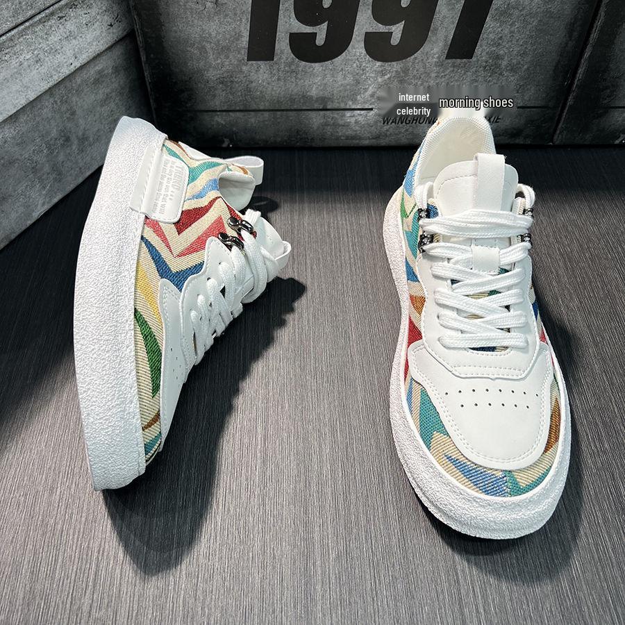 2025 Summer Men's Ice Silk Fabric Lightweight Breathable Casual Sports Shoes