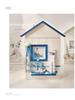 Coastal Seabird Lighthouse Wall-Mounted Key Cabinet