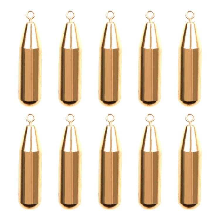 Professional Grade Copper Fishing Sinkers With Long Service Life Saltwater Rustproof Technology Fishing Weight