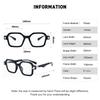 Square Oversized Photochromic Anti Blue Light Reading Glasses Women Men Wide Arms Eyeglasses Presbyopia Reading Glasses+0 To 6.0