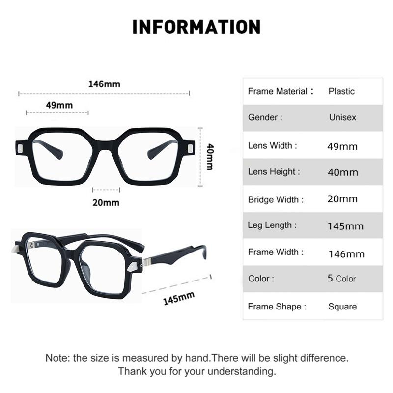 Square Oversized Photochromic Anti Blue Light Reading Glasses Women Men Wide Arms Eyeglasses Presbyopia Reading Glasses+0 To 6.0