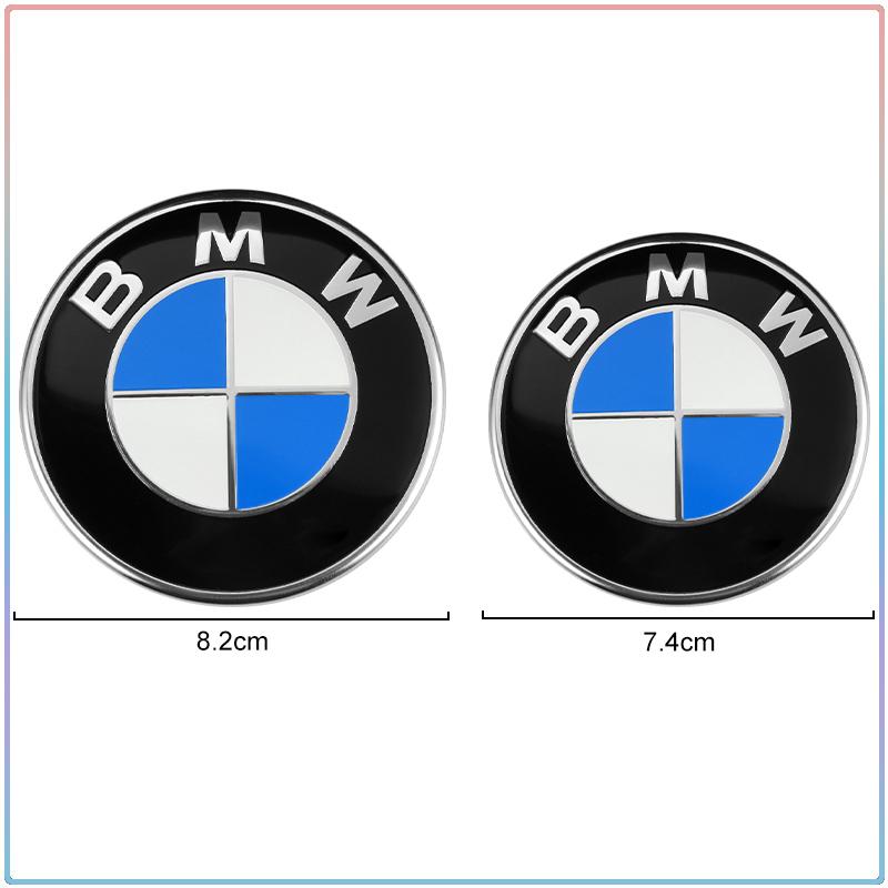72mm/84mm Car  Front Hood Badge Auto Rear Trunk Emblem for BMW 1 2 3 4 5 6 7 8 Series E90 E70 F30 F20 E87 E60 E39 Z4 E92 E38 E91G02