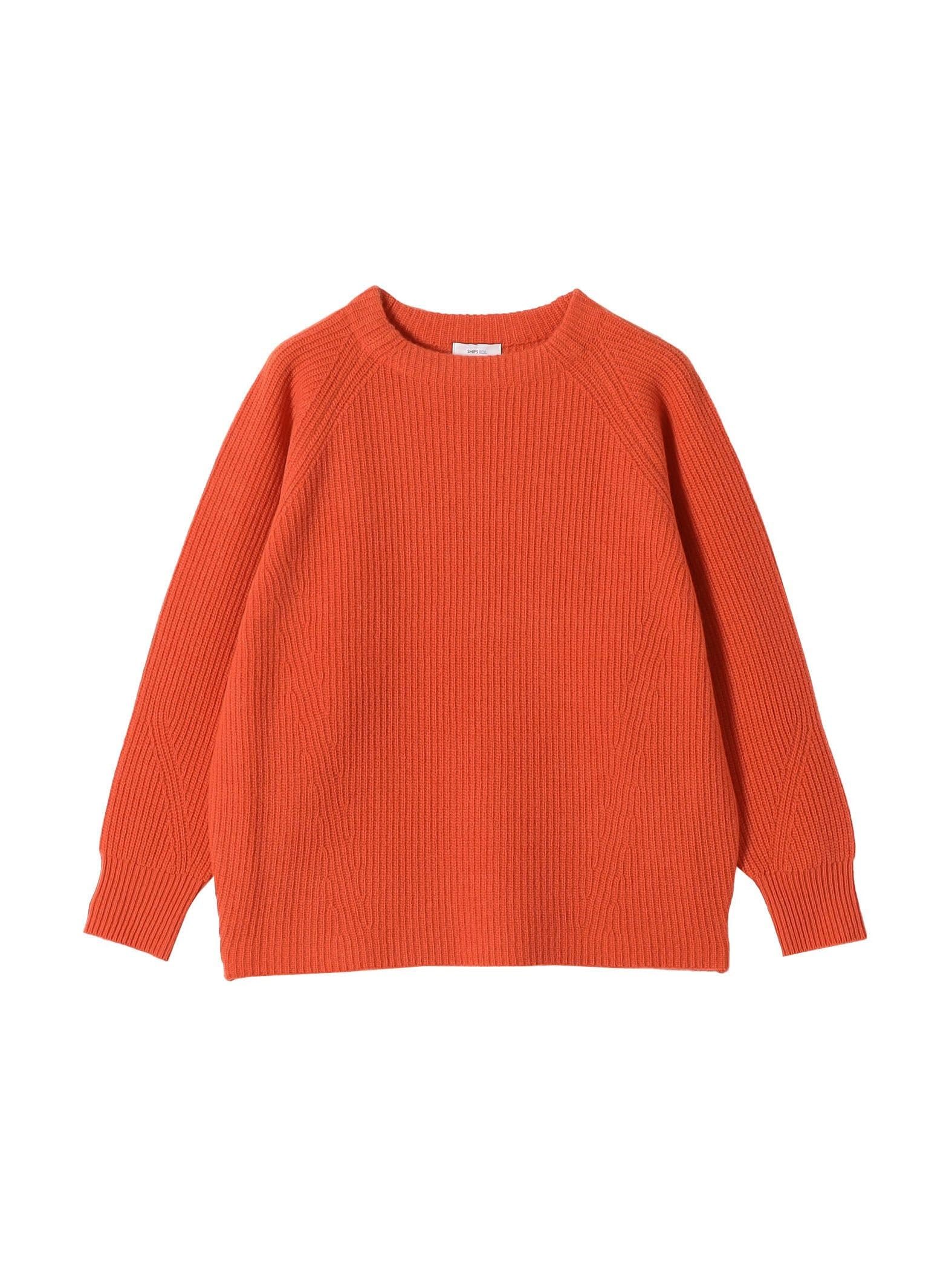 

Ships Any AQUA Cashmere Mix High Neck Knit (Hand Washable) 726060040 Orange One Size