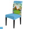 Cartoon Jungle Meadow Dinosaur Tablecloth Holiday Decor Waterproof Rectangular Tablecloths Wedding Decor Table Cover