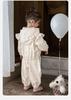 Spring 2026 Baby Girl Hooded Jacket & Cardigan Set - Fashionable Long Sleeve Coat