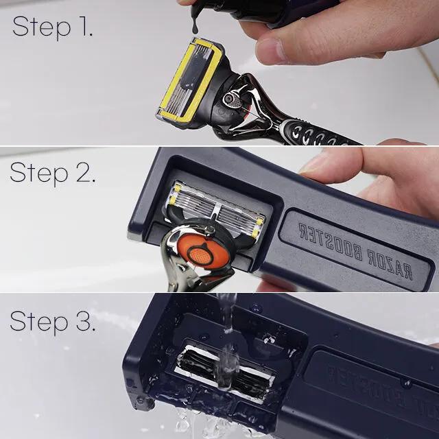 Mysterious Life Laser Booster Razor Razor Blade Cleaner 120ml Sterilization Polishing Cleaning