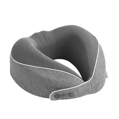 Portable Breathable Fabric U-shaped Pillow Foldable With Storage Bag Neck Pillow Slow Rebound Airplane Pillow Office