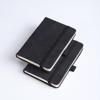 A6 Elastic Band PU Notebook: Portable, Multi-functional Pocket Notepad