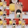 Cute Anime Acrylic Keychain Accessaries Cartoon Bag Pendant Creative Car Keyring Friends Gifts